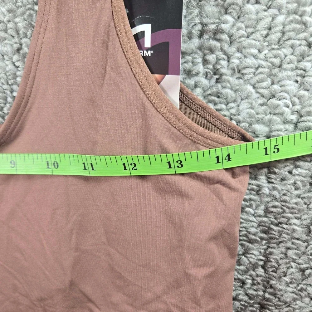 Maidenform Seamless Smoothing Bodysuit Brown Shapewear Womens 2X